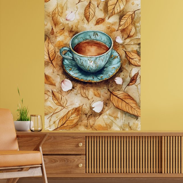 Poster "Café de olla," uma bebida mexicana tradicional.   (Sala de Estar 2)