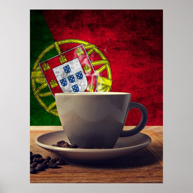 Poster Café de Portugal (Frente)