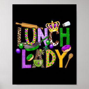 Poster Café de Terça-Feira de Lady Squad Mardi Gras