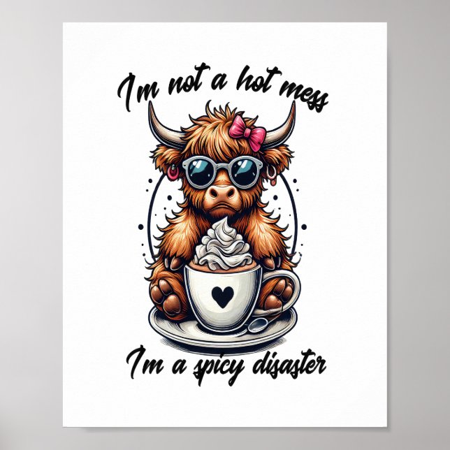 Poster Café de Vaca, Café de Café (Frente)