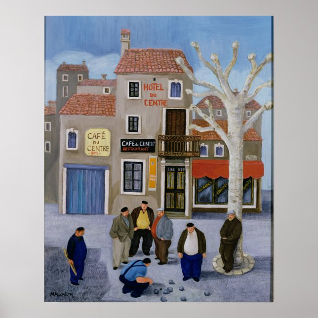 Pôster Café do Centro (Frente)