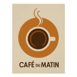 Pôster Café du matin