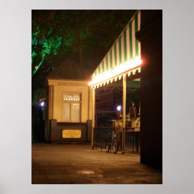 Pôster Cafe Du Monde New Orleans Side walk Cafe Coffee (Frente)