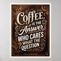 café é a resposta quem se importa qual é a pergunt