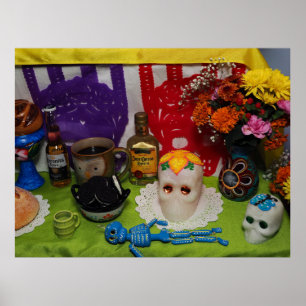 Poster Café e Cookies Ofrenda