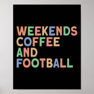 Poster Café e Futebol de Fim de Semana