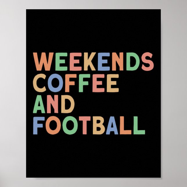Poster Café e Futebol de Fim de Semana  (Frente)