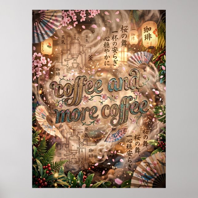 Poster café e mais café (Frente)
