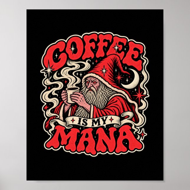 Poster Café É Meu Mana  (Frente)