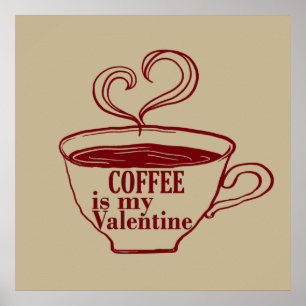Poster café é meu namorados