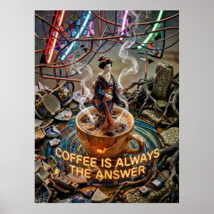 Poster café é sempre a resposta