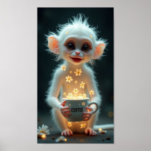Poster Café em Cubo