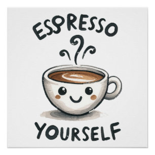 Pôster Café Espresso Yourself