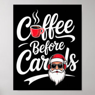 Poster Café Feminino Antes das Cantigas de Natal, Engraça