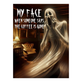 Pôster Café foi-se!