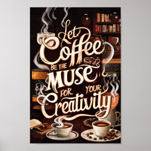 Poster Café lança citações motivacionais da criatividade