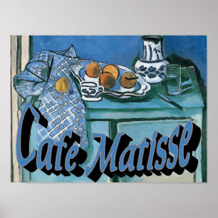 Pôster Cafe MAtisse Abstrato