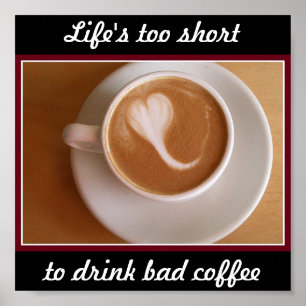 Poster Café mau