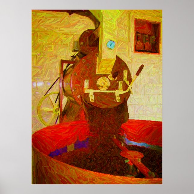 PÔSTER CAFÉ MILL (Frente)