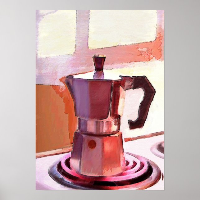 Poster Café na Loja (Frente)