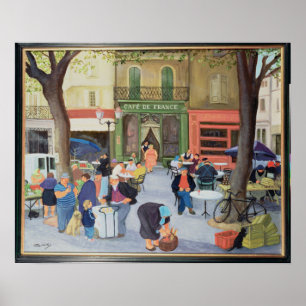 Poster Café Provence