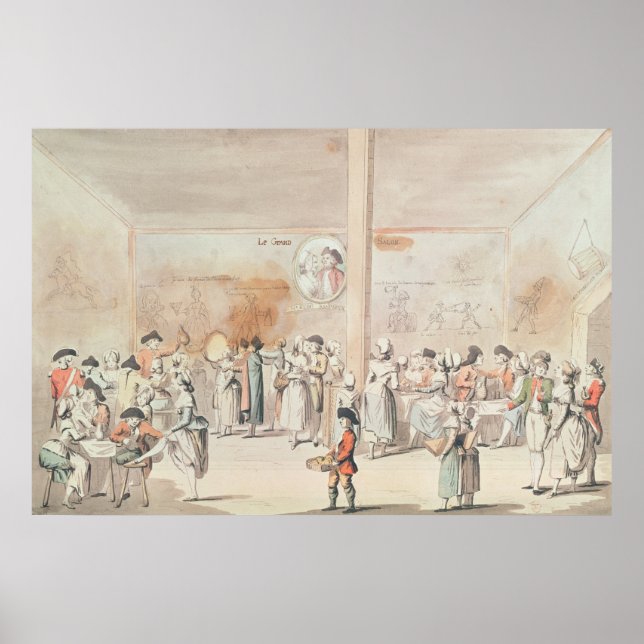 Pôster Cafe Ramponneau (Frente)