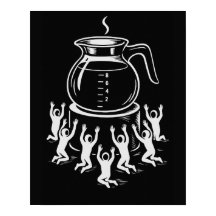 Café Retrô Divertido – Adore o Café