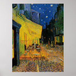 Poster Café Terrace à Noite