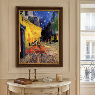 Pôster Café Terrace à noite por Vincent van Gogh