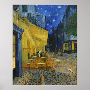 Poster Café Terrace por Vincent Van Gogh