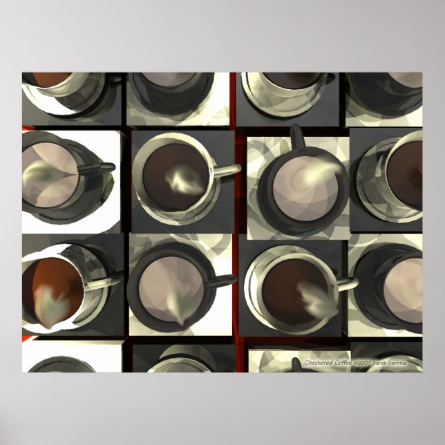 Poster Café verificado (Frente)