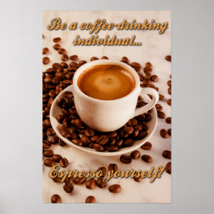 Pôster Café você mesmo