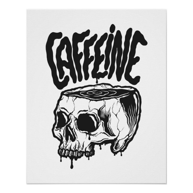Pôster Caffeine (Frente)