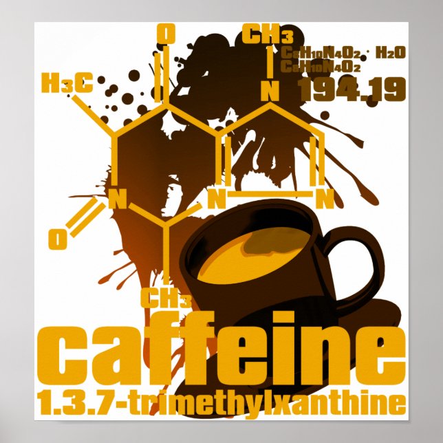 Poster Caffeine (Frente)