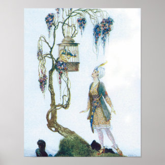 Poster Caged Bird e a Princesa