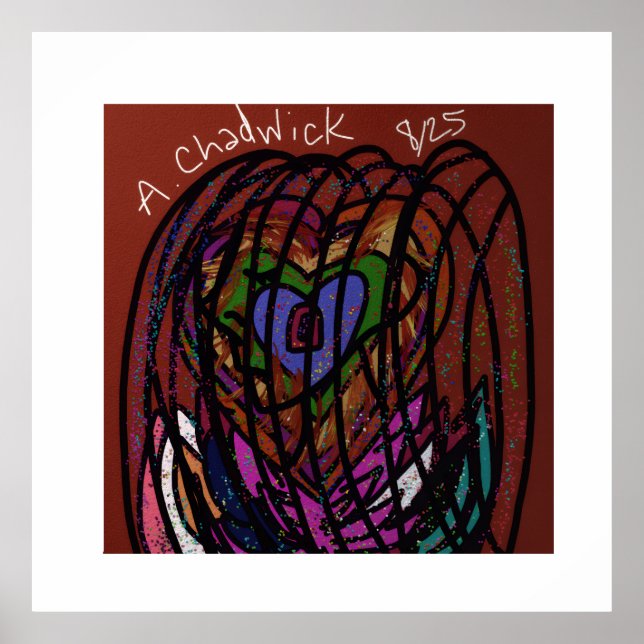 Poster Caged Heart  (Frente)