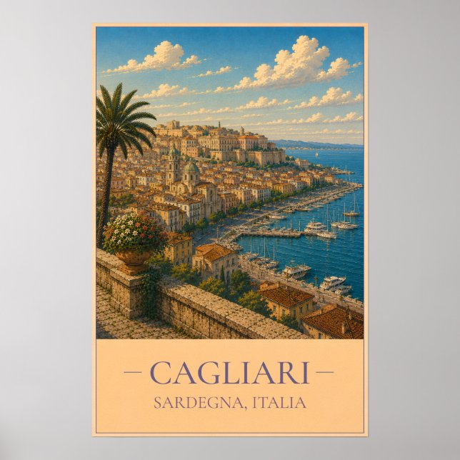 Poster Cagliari (Frente)