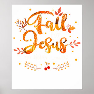 Poster caia por jesus ele nunca deixa