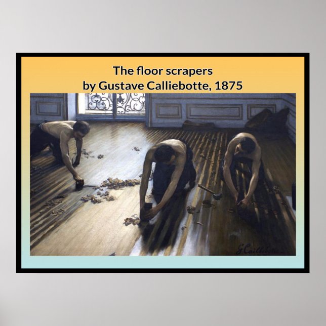 Poster Caillebotte 1895 (Frente)