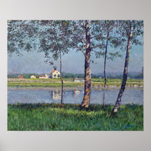 Poster Caillebotte - Costa Do Sena Em Gennevilliers