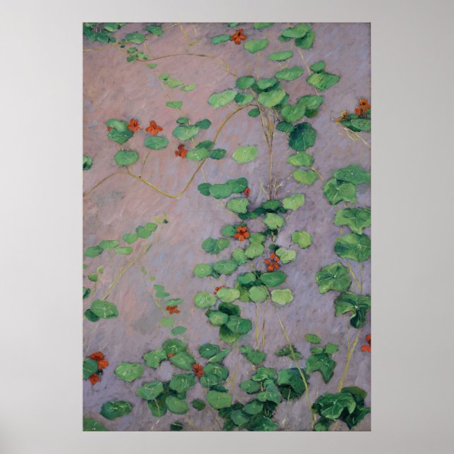 Poster Caillebotte - Nasturtius (Frente)