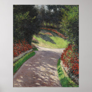 Poster Caillebotte - O Caminho No Jardim