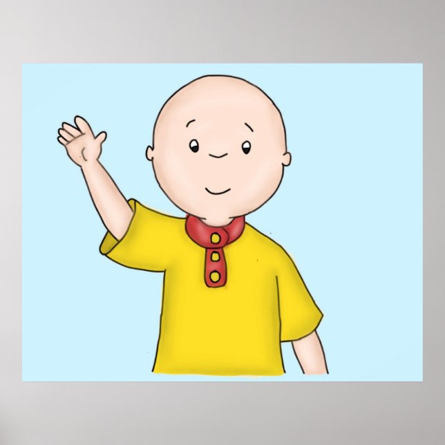 Poster Caillou (Frente)