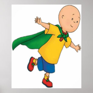 Poster Caillou Flying