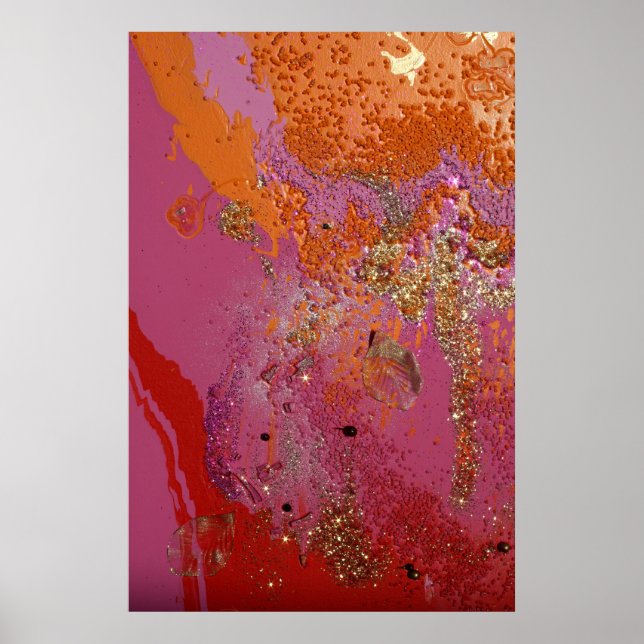 Poster "Cair Na Minha Mente" (Frente)