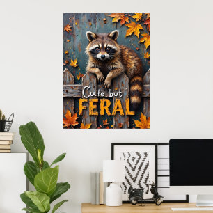 Poster Cair Prowler: Guaxinim na Cerca Atingida