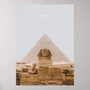 Poster Cairo, Viagem do Egito