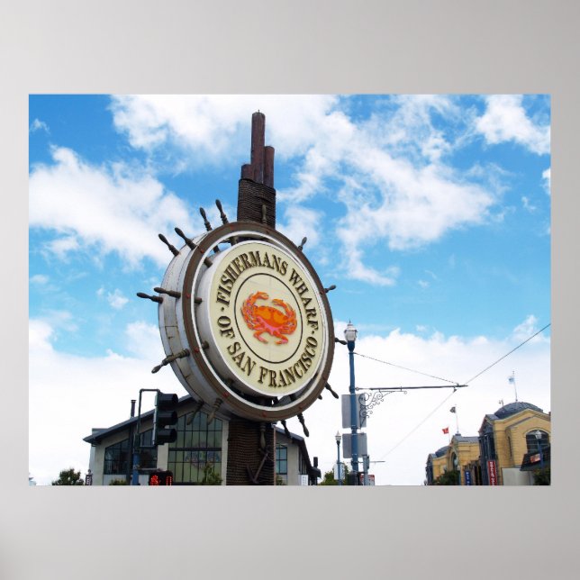 Pôster Cais do pescador (Frente)