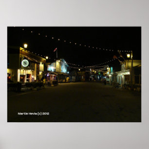 Pôster Cais do Pescador de Monterey