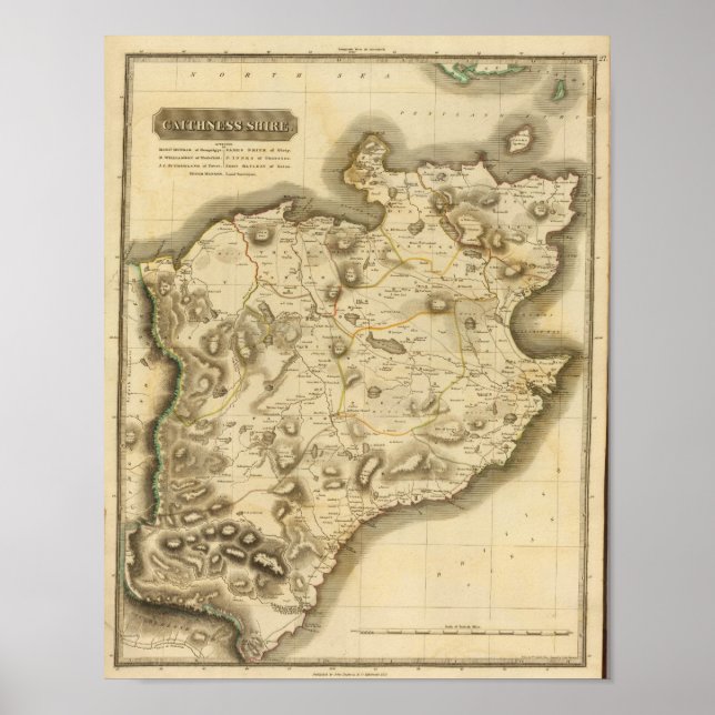 Pôster Caithness Shire (Frente)